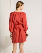 Robe Elsa  rouge