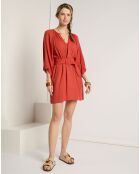 Robe Elsa  rouge