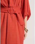 Robe Elsa  rouge