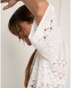 Pull Célia blanc