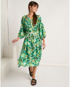 Robe Zola verte