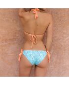 Haut de maillot de bain Henrietta bleu/orange