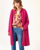 Gilet en Laine mélangée Amira pivoine