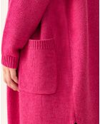 Gilet en Laine mélangée Amira pivoine