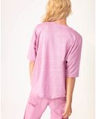 Top 100% Lin Fanny lilas