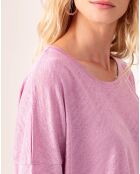 Top 100% Lin Fanny lilas
