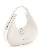 Sac porté épaule Riviera crème - 32x8x26 cm