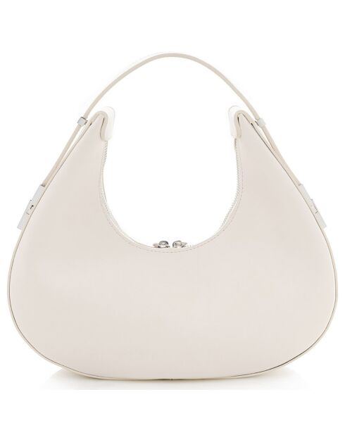 Sac porté épaule Riviera crème - 32x8x26 cm