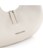 Sac porté épaule Riviera crème - 32x8x26 cm