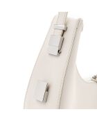 Sac porté épaule Riviera crème - 32x8x26 cm