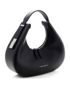 Bolso de hombro Riviera negro - 32x8x26 cm
