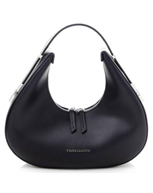 Sac porté épaule Riviera noir - 32x8x26 cm