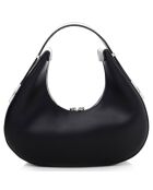Bolso de hombro Riviera negro - 32x8x26 cm