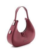 Bolso de hombro Riviera rojo burdeos - 32x8x26 cm