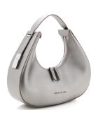 Borsa a tracolla Riviera argento - 32x8x26 cm