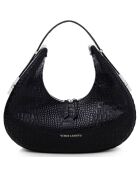 Borsa a tracolla Riviera nera - 32x8x26 cm