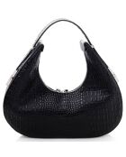 Borsa a tracolla Riviera nera - 32x8x26 cm