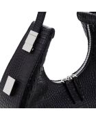 Borsa a tracolla Riviera nera - 32x8x26 cm