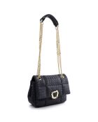 Sac porté épaule Bologna noir - 20x8x17 cm