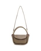 Borsa Como taupe - 19x9x15 cm