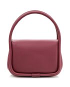 Bolso de mano Como rojo burdeos - 19x9x15 cm