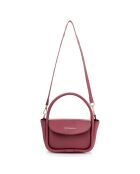 Bolso de mano Como rojo burdeos - 19x9x15 cm