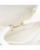 Sac à main Como blanc - 19x9x15 cm