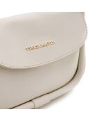 Sac à main Como crème - 19x9x15 cm