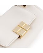 Sac porté épaule Siena crème - 25x9x14 cm
