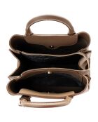 Borsa a mano Rome taupe - 36x11x26 cm