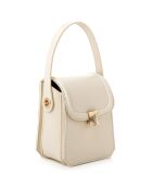 Bolso de hombro Lagoon crema - 13,5x7x17 cm