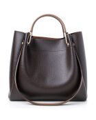 Sac à main Sicilia marron - 32x14x28 cm