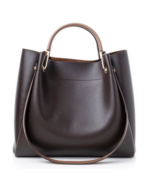 Sac à main Sicilia marron - 32x14x28 cm