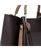 Sac à main Sicilia marron - 32x14x28 cm