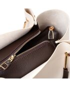 Sac à main Sicilia crème - 32x14x28 cm