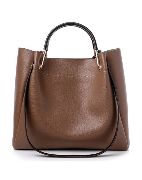 Sac à main Sicilia taupe - 32x14x28 cm