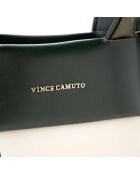 Sac à main Umbria crème/vert foncé - 37x11x27 cm