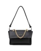 Sac porté épaule Sorrento noir - 27x8x20 cm
