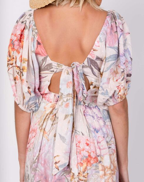 Robe Cabezota imprimée rose