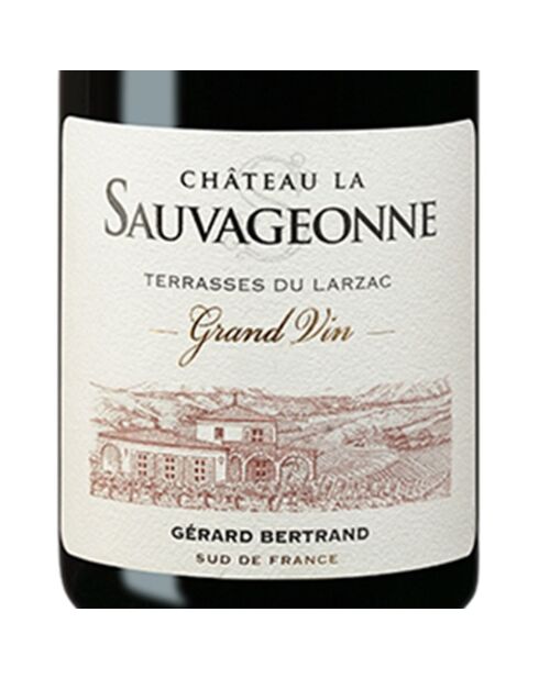 1 Terrasses-du-Larzac 2021 Ch. La Sauvageonne Grand Vin Gérard Bertrand 75cl