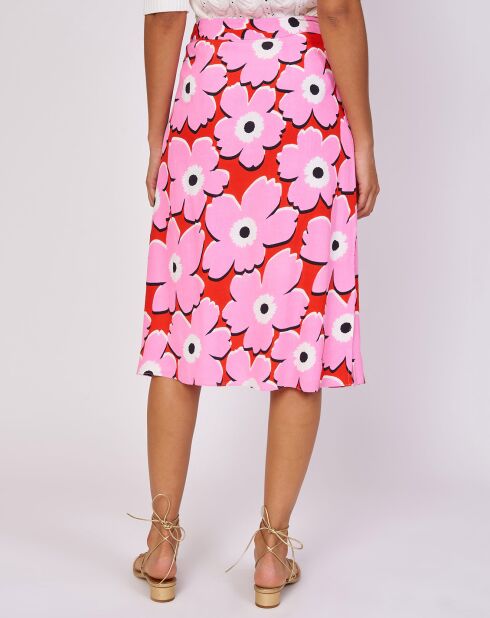 Florentinischer rosa bedruckter Rock