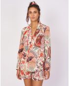 Veste imprimée Iguazu beige