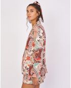 Veste imprimée Iguazu beige