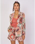 Veste imprimée Iguazu beige