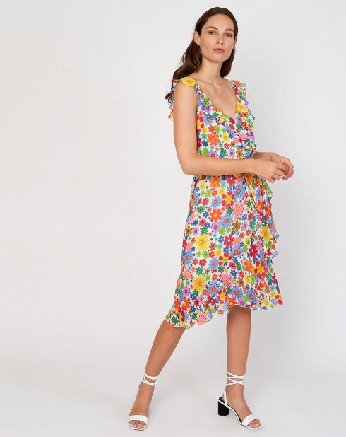 Robe Constantine imprimée écrue