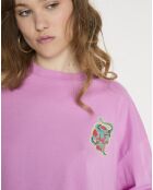 Sweat  cropped Boyfriend rose