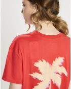 T-Shirt La Playa rouge