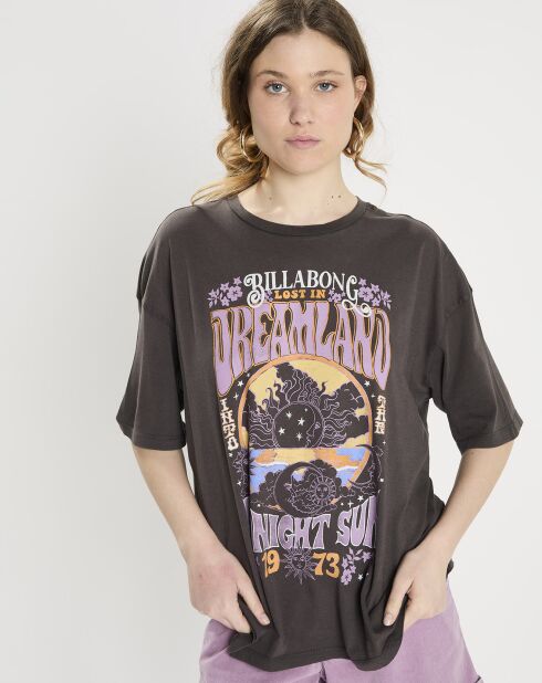 T-Shirt oversize Dreamland noir