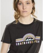 T-Shirt Beach Days noir