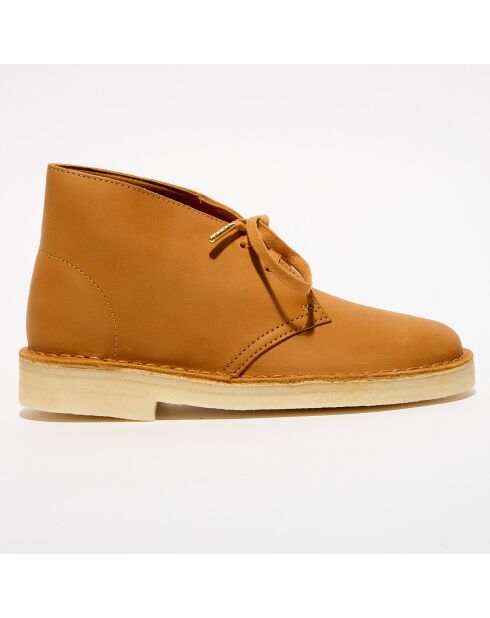 Desert boots en Cuir cognac